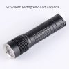 Фенер Convoy S21D TIR lens 4XNichia 519A LED CRI90 2600 лумена